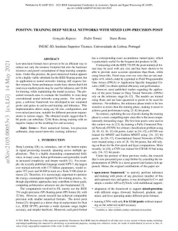 PositNN: Training Deep Neural Networks with Mixed Low-Precision Posit