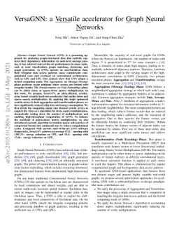 VersaGNN: a Versatile accelerator for Graph neural networks