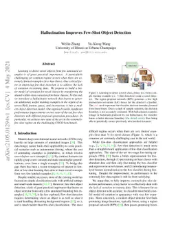 Hallucination Improves Few-Shot Object Detection