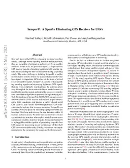 SemperFi: A Spoofer Eliminating GPS Receiver for UAVs