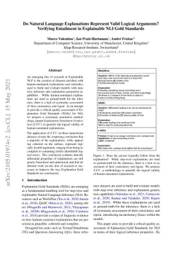 Do Natural Language Explanations Represent Valid Logical Arguments?
  Verifying Entailment in Explainable NLI Gold Standards