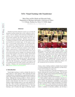 TrTr: Visual Tracking with Transformer