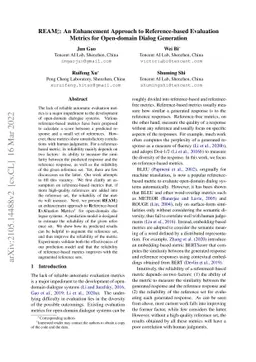 REAM$\sharp$: An Enhancement Approach to Reference-based Evaluation
  Metrics for Open-domain Dialog Generation