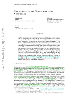 How Attentive are Graph Attention Networks?