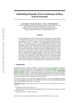 Embedding Principle of Loss Landscape of Deep Neural Networks