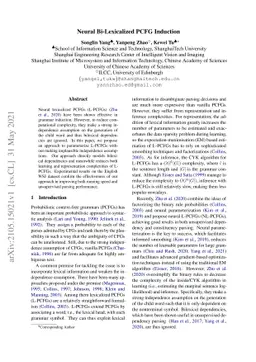 Neural Bi-Lexicalized PCFG Induction
