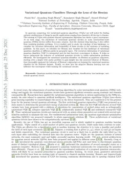 Variational Quantum Classifiers Through the Lens of the Hessian