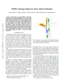 HOME: Heatmap Output for future Motion Estimation