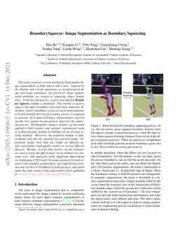 BoundarySqueeze: Image Segmentation as Boundary Squeezing