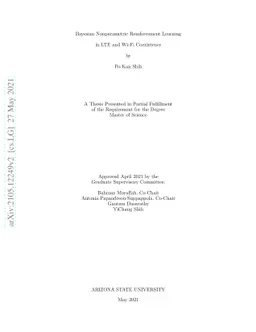 Bayesian Nonparametric Reinforcement Learning in LTE and Wi-Fi
  Coexistence