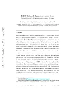 LMMS Reloaded: Transformer-based Sense Embeddings for Disambiguation and
  Beyond