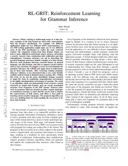 RL-GRIT: Reinforcement Learning for Grammar Inference