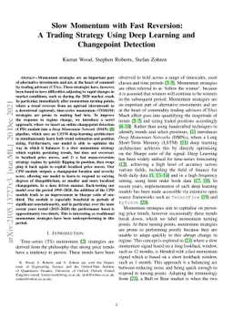 Slow Momentum with Fast Reversion: A Trading Strategy Using Deep
  Learning and Changepoint Detection