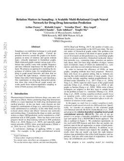 Relation Matters in Sampling: A Scalable Multi-Relational Graph Neural
  Network for Drug-Drug Interaction Prediction