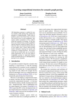 Learning compositional structures for semantic graph parsing