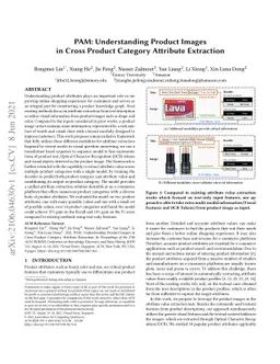 PAM: Understanding Product Images in Cross Product Category Attribute
  Extraction