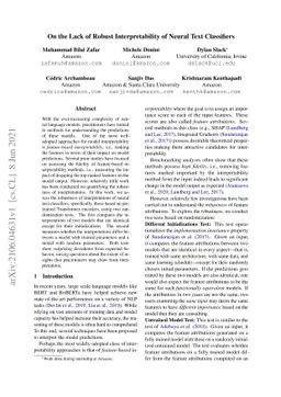 On the Lack of Robust Interpretability of Neural Text Classifiers