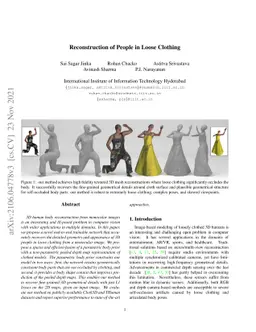 Reconstruction of People in Loose Clothing