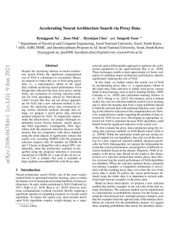 Accelerating Neural Architecture Search via Proxy Data