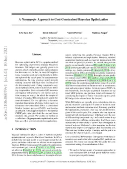 A Nonmyopic Approach to Cost-Constrained Bayesian Optimization