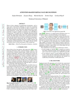 Attention-based Partial Face Recognition