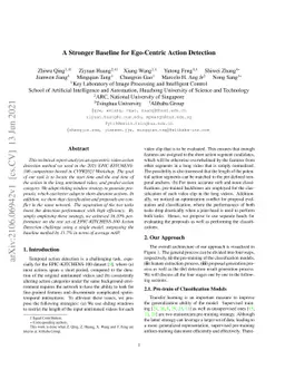A Stronger Baseline for Ego-Centric Action Detection