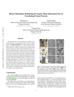 Reborn Mechanism: Rethinking the Negative Phase Information Flow in
  Convolutional Neural Network