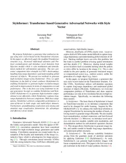 Styleformer: Transformer based Generative Adversarial Networks with
  Style Vector