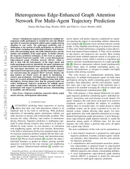 Heterogeneous Edge-Enhanced Graph Attention Network For Multi-Agent
  Trajectory Prediction