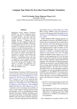 Language Tags Matter for Zero-Shot Neural Machine Translation