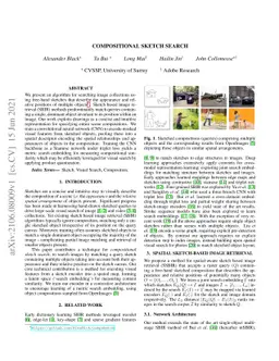 Compositional Sketch Search