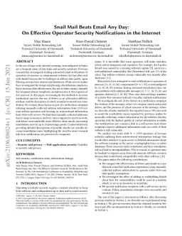 Snail Mail Beats Email Any Day: On Effective Operator Security
  Notifications in the Internet