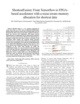 ShortcutFusion: From Tensorflow to FPGA-based accelerator with
  reuse-aware memory allocation for shortcut data