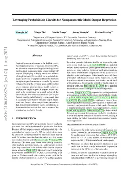 Leveraging Probabilistic Circuits for Nonparametric Multi-Output
  Regression