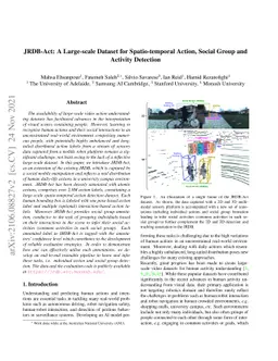 JRDB-Act: A Large-scale Dataset for Spatio-temporal Action, Social Group
  and Activity Detection