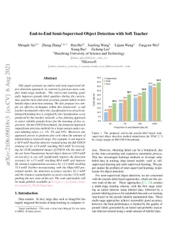 End-to-End Semi-Supervised Object Detection with Soft Teacher