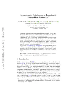 Mungojerrie: Reinforcement Learning of Linear-Time Objectives