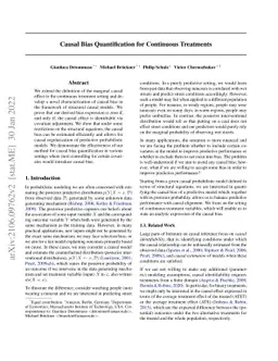 Causal Bias Quantification for Continuous Treatments