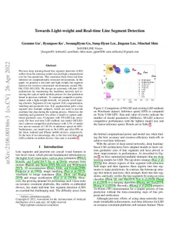 Towards Light-weight and Real-time Line Segment Detection