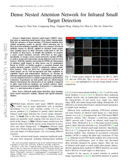 Dense Nested Attention Network for Infrared Small Target Detection