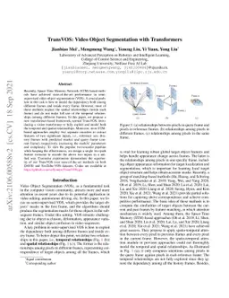 TransVOS: Video Object Segmentation with Transformers