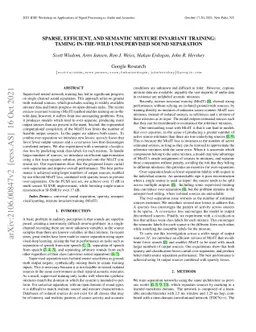 Sparse, Efficient, and Semantic Mixture Invariant Training: Taming
  In-the-Wild Unsupervised Sound Separation