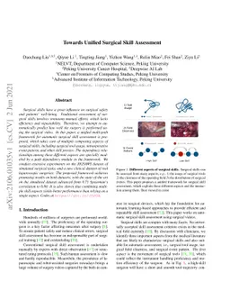 Towards Unified Surgical Skill Assessment