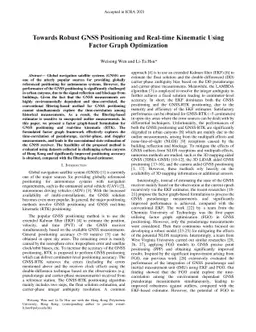 Towards Robust GNSS Positioning and Real-time Kinematic Using Factor
  Graph Optimization