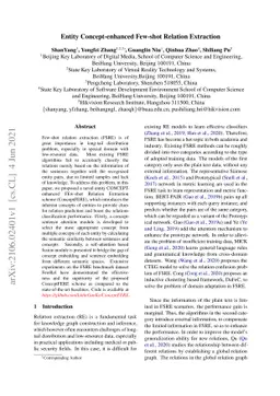 Entity Concept-enhanced Few-shot Relation Extraction