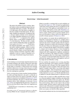 Active Covering