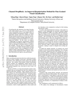 Channel DropBlock: An Improved Regularization Method for Fine-Grained
  Visual Classification
