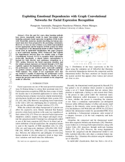 Exploiting Emotional Dependencies with Graph Convolutional Networks for
  Facial Expression Recognition