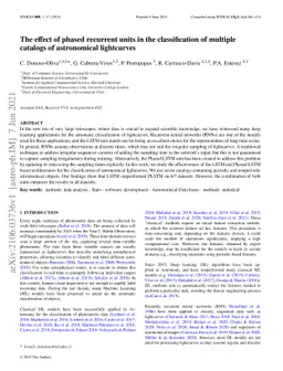 The effect of phased recurrent units in the classification of multiple
  catalogs of astronomical lightcurves
