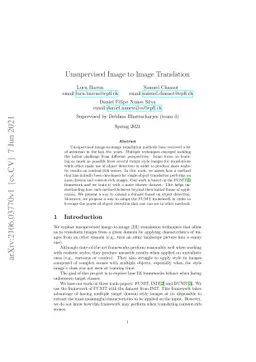 Few-Shot Unsupervised Image-to-Image Translation on complex scenes